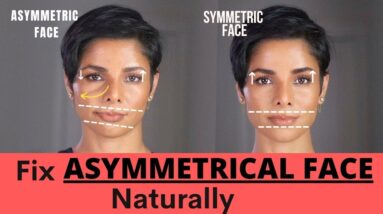You Can FIX ASYMMETRICAL FACE NATURALLY by making these 5 CHANGES