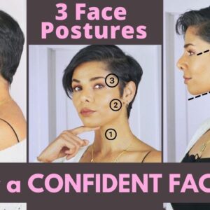 3 FACE POSTURES for a Confident Face/ Reshape Your Face in 3 Steps