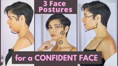 3 FACE POSTURES for a Confident Face/ Reshape Your Face in 3 Steps