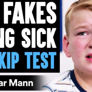 Kid FAKES BEING SICK To Skip Test, He Instantly Regrets It | Dhar Mann