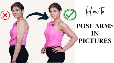 How to pose arms in pictures/ Make arms look slimmer instantly