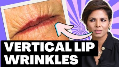 LIP WRINKLES? Face massage for LIP LINES and WRINKLES  | Blush with me face yoga