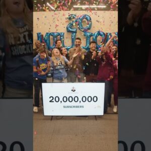 Thanks For 20M Subscribers!