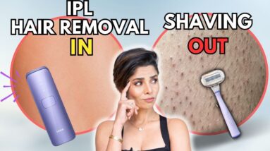 6 Reasons why IPL HAIR REMOVAL is better than SHAVING or WAXING/ Comparison video