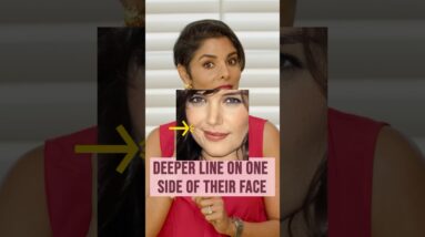 Stop 🛑 the Asymmetric Smile Lines with face exercises