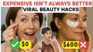 Anti aging Beauty solutions and hacks better than expensive Skin care treatments