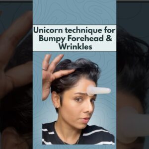 🦄This Unicorn Technique can Reverse  FOREHEAD AGING in 5 ways