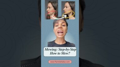 Mewing: Step-by-Step/ How to Mew? #mewing #faceyoga Face workout